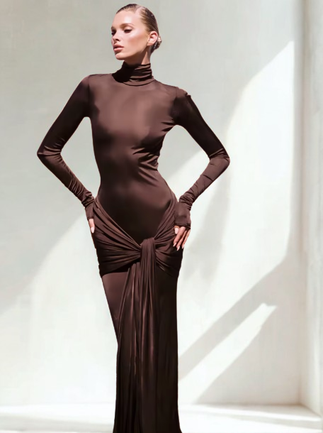 Hera Long Sleeve Maxi Dress