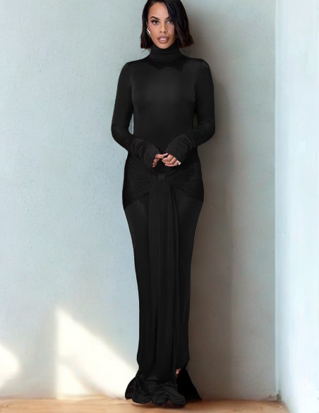 Hera Long Sleeve Maxi Dress