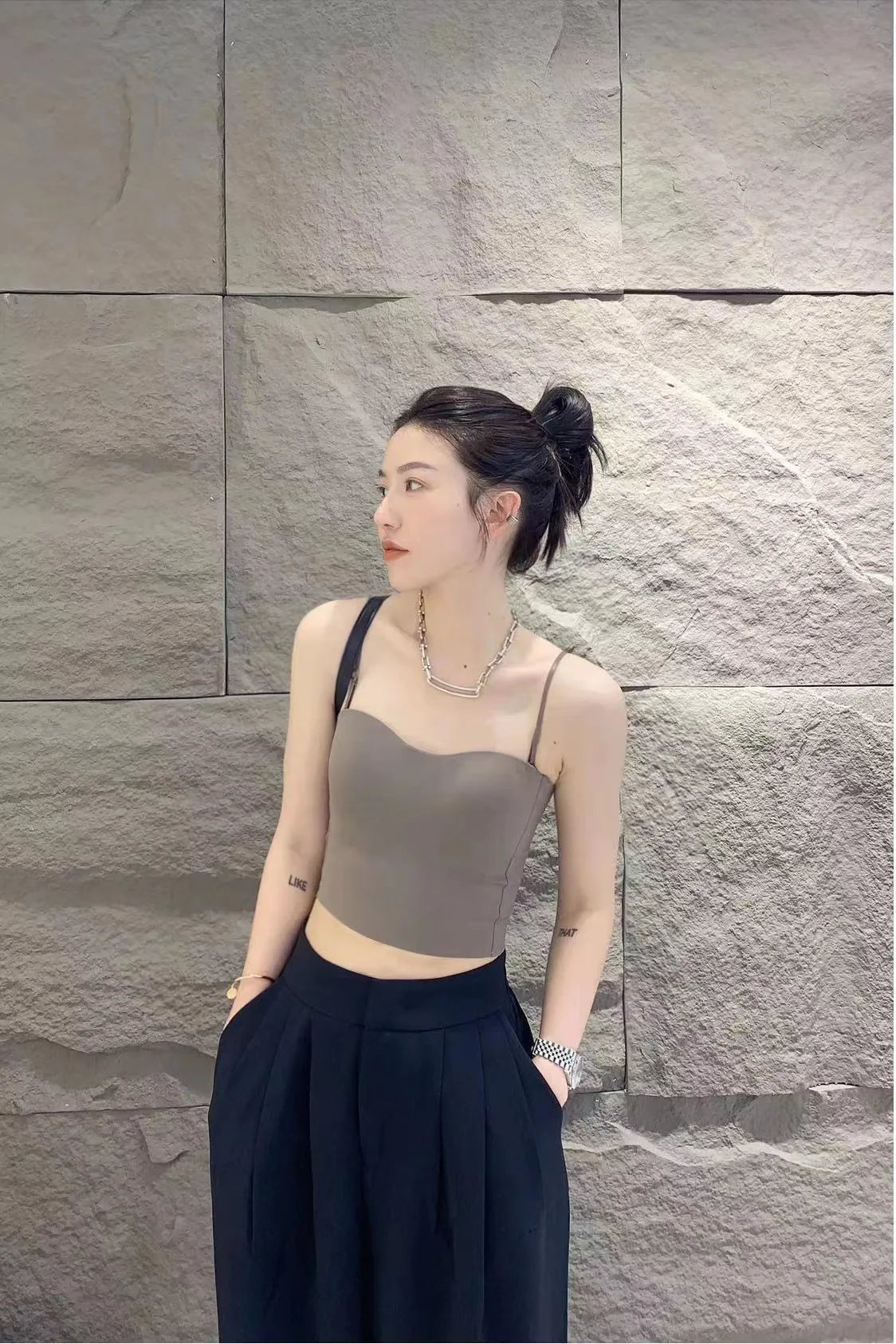 Yoga Tank Top Bra Seamless