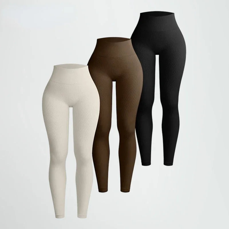 Seamless Knit Yoga Leggings