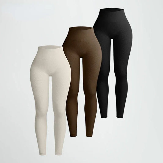 Seamless Knit Yoga Leggings