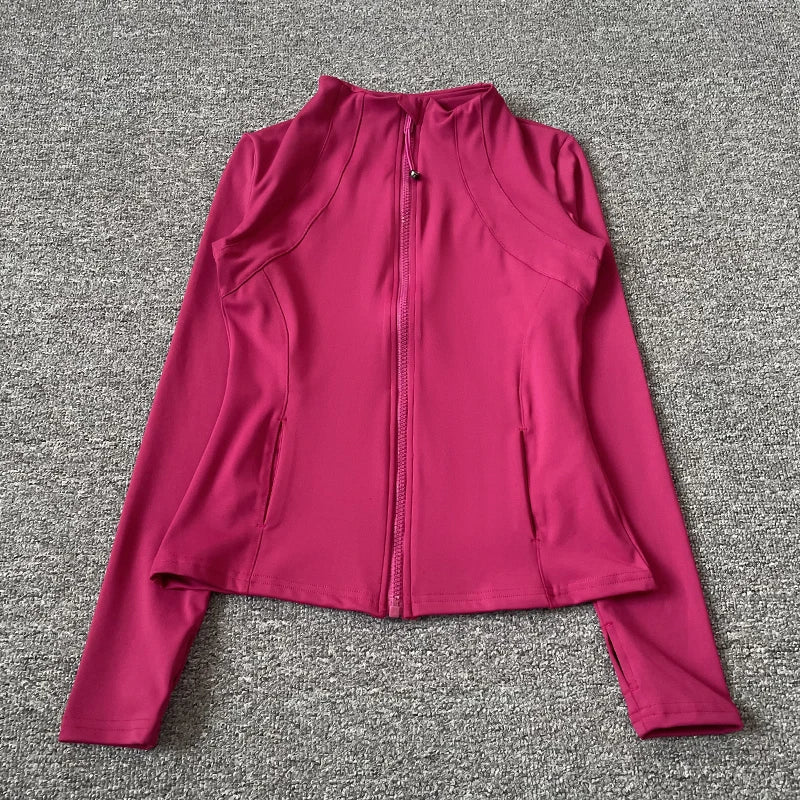 Slim-Fit Zipper Jacket