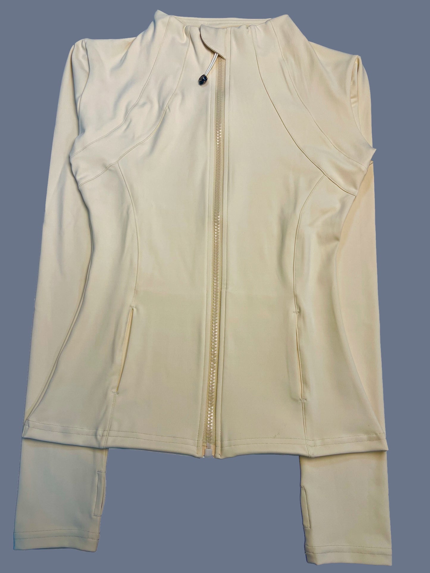 Slim-Fit Zipper Jacket